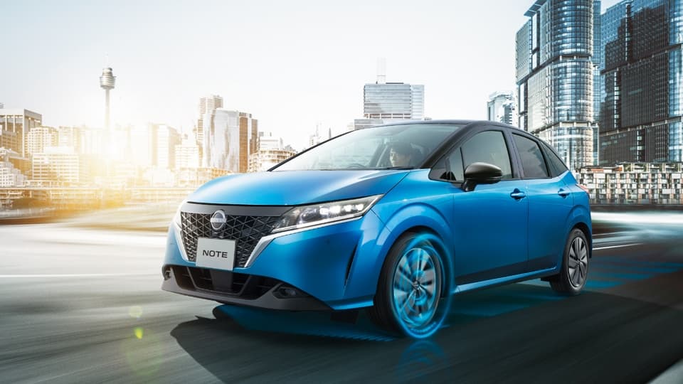 搭載全固態(tài)電池技術的日產(chǎn)電動車圖